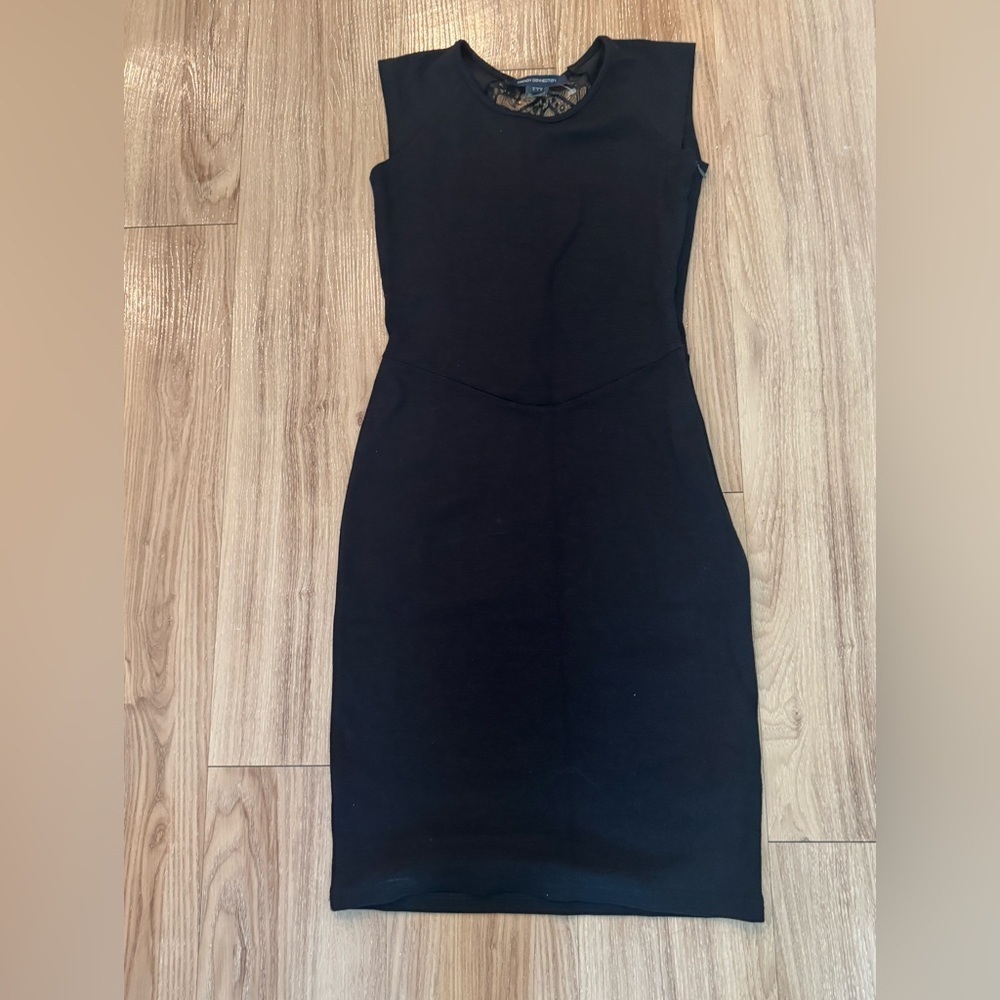 French Connection Elegant Black Dress